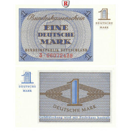 Bundesrepublik Deutschland, Bundeskassenscheine, 1 DM o.D. (1967), I, Rb. 317a