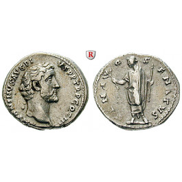 Römische Kaiserzeit, Antoninus Pius, Denar 140-143, ss-vz