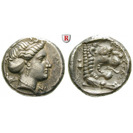 Karien, Knidos, Didrachme 390-340 v.Chr., ss-vz