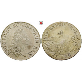Brandenburg-Preussen, Königreich Preussen, Friedrich II., Reichstaler 1785, vz