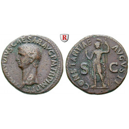 Römische Kaiserzeit, Claudius I., As 50, ss+