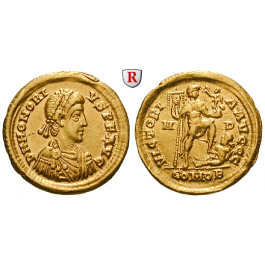 Römische Kaiserzeit, Honorius, Solidus 395-402, f.vz