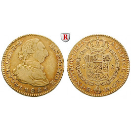 Spanien, Carlos III., 2 Escudos 1788, ss