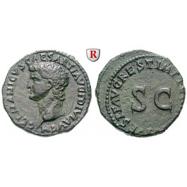 Römische Kaiserzeit, Germanicus, As 80-81, ss-vz