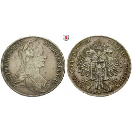 Römisch Deutsches Reich, Maria Theresia, Taler 1778, ss+