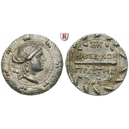 Makedonien-Römische Provinz, Freistaat, Tetradrachme 158-150 v.Chr., f.vz