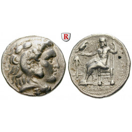 Makedonien, Königreich, Alexander III. der Grosse, Tetradrachme 311-300 v.Chr., ss-vz/ss