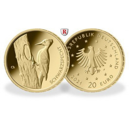 Bundesrepublik Deutschland, 20 Euro 2021, A, 3,89 g fein, st