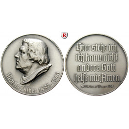 Religion und Moral, Reformation, Silbermedaille, vz