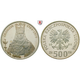 Polen, Volksrepublik, 500 Zlotych 1988, PP
