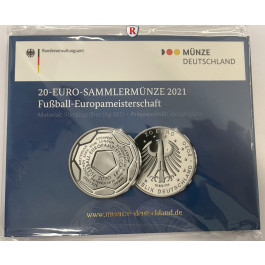 Bundesrepublik Deutschland, 20 Euro 2021, Fußball EM 2021, PP