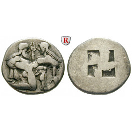 Thrakische Inseln, Thasos, Stater 480-463 v.Chr., ss+