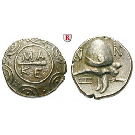 Makedonien, Königreich, Autonome Prägung z. Z. Philipp V. u. Perseus, Tetrobol 184-179 v.Chr., f.vz