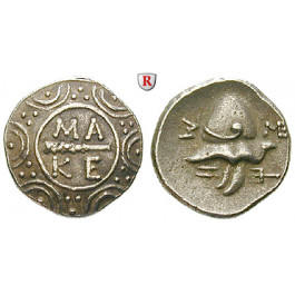 Makedonien, Königreich, Autonome Prägung z. Z. Philipp V. u. Perseus, Tetrobol 184-179 v.Chr., ss-vz