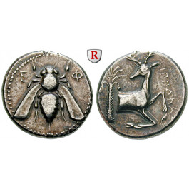 Ionien, Ephesos, Tetradrachme 360-340 v.Chr., ss-vz