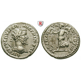 Römische Kaiserzeit, Septimius Severus, Denar 198, vz