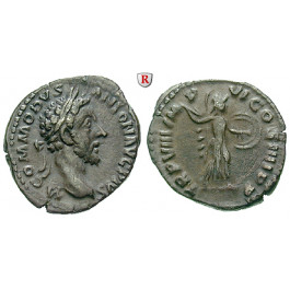 Römische Kaiserzeit, Commodus, Denar 183-184, ss+