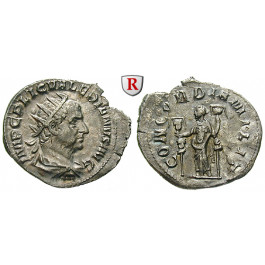 Römische Kaiserzeit, Valerianus I., Antoninian 253, ss-vz