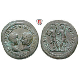 Römische Provinzialprägungen, Thrakien, Mesembria, Tranquillina, Frau Gordianus III., Bronze, ss-vz