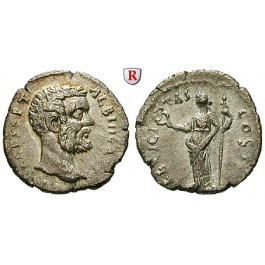 Römische Kaiserzeit, Clodius Albinus, Caesar, Denar 194-195, ss+