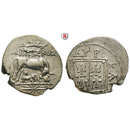 Illyrien, Dyrrhachion, Drachme 229-100 v.Chr., ss-vz