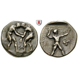 Pamphylien, Aspendos, Stater 380-325 v.Chr., ss+