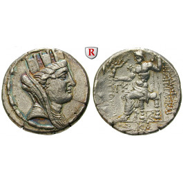 Seleukis und Pieria, Laodikeia ad Mare, Tetradrachme Jahr 23 = 59-58 v.Chr., ss-vz