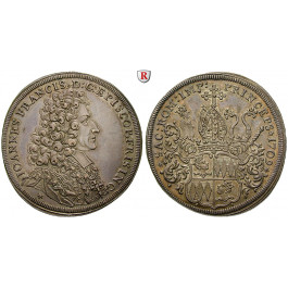 Freising, Bistum, Johann Franz Eckher von Kapfing, Reichstaler 1709, vz+