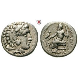 Makedonien, Königreich, Alexander III. der Grosse, Drachme 325-323 v.Chr., ss+