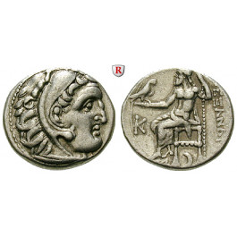 Makedonien, Königreich, Alexander III. der Grosse, Drachme 310-301 v.Chr., ss-vz/ss