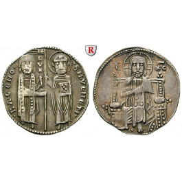 Italien, Venedig, Ranieri Zeno, Grosso 1253-1268, ss-vz
