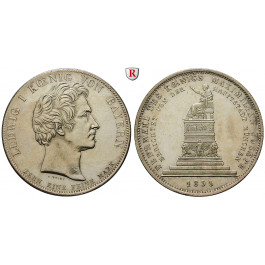 Bayern, Königreich, Ludwig I., Geschichtstaler 1835, ss-vz/vz
