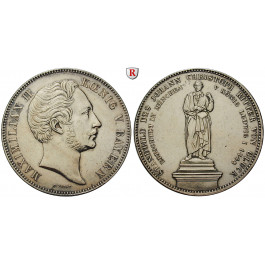 Bayern, Königreich, Maximilian II., Geschichtsdoppeltaler 1848, ss-vz