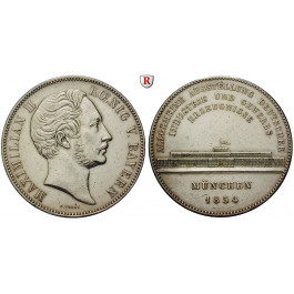 Bayern, Königreich, Maximilian II., Geschichtsdoppeltaler 1854, ss+