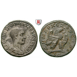 Römische Provinzialprägungen, Seleukis und Pieria, Antiocheia am Orontes, Herennius Etruscus, Caesar, Tetradrachme 250-251, vz