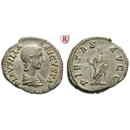 Römische Kaiserzeit, Plautilla, Frau des Caracalla, Denar 203, ss-vz