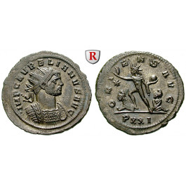 Römische Kaiserzeit, Aurelianus, Antoninian 274-275, vz-st