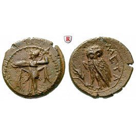 Italien-Lukanien, Metapont, Bronze 225-200 v.Chr., vz
