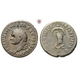 Römische Kaiserzeit, Titus, Denar 80, ss+