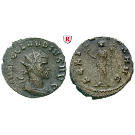 Römische Kaiserzeit, Claudius II. Gothicus, Antoninian 268-270, vz/ss-vz