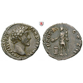 Römische Kaiserzeit, Marcus Aurelius, Caesar, Denar 152-153, ss-vz