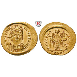 Byzanz, Justinian I., Solidus 527-565, vz-st