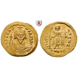 Byzanz, Phocas, Solidus 602-610, vz