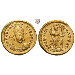 Römische Kaiserzeit, Honorius, Solidus 397-402, vz+