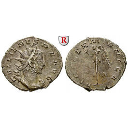 Römische Kaiserzeit, Gallienus, Antoninian 258-259, vz