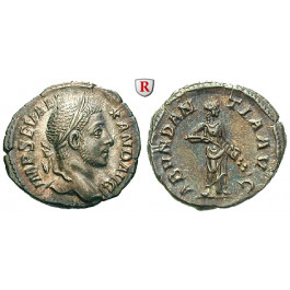 Römische Kaiserzeit, Severus Alexander, Denar 228-231, f.vz