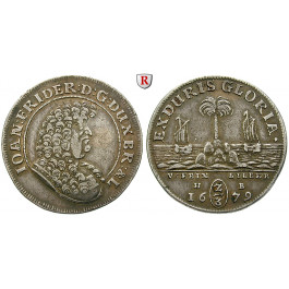 Braunschweig, Braunschweig-Calenberg-Hannover, Johann Friedrich, 2/3 Taler 1679, ss+