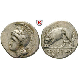 Italien-Lukanien, Velia, Didrachme 334-300 v.Chr., ss-vz/ss