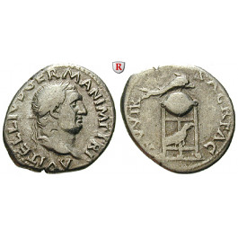 Römische Kaiserzeit, Vitellius, Denar 69, ss+