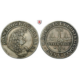 Braunschweig, Braunschweig-Calenberg-Hannover, Johann Friedrich, 2/3 Taler 1679, ss